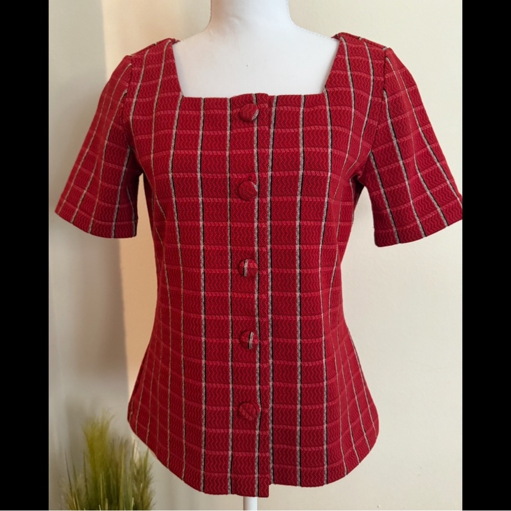 COPY - COPY - Ann Taylor Red Top New with the tag